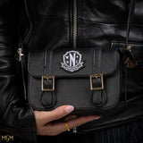 Satchel Nevermore Academy black - Wednesday