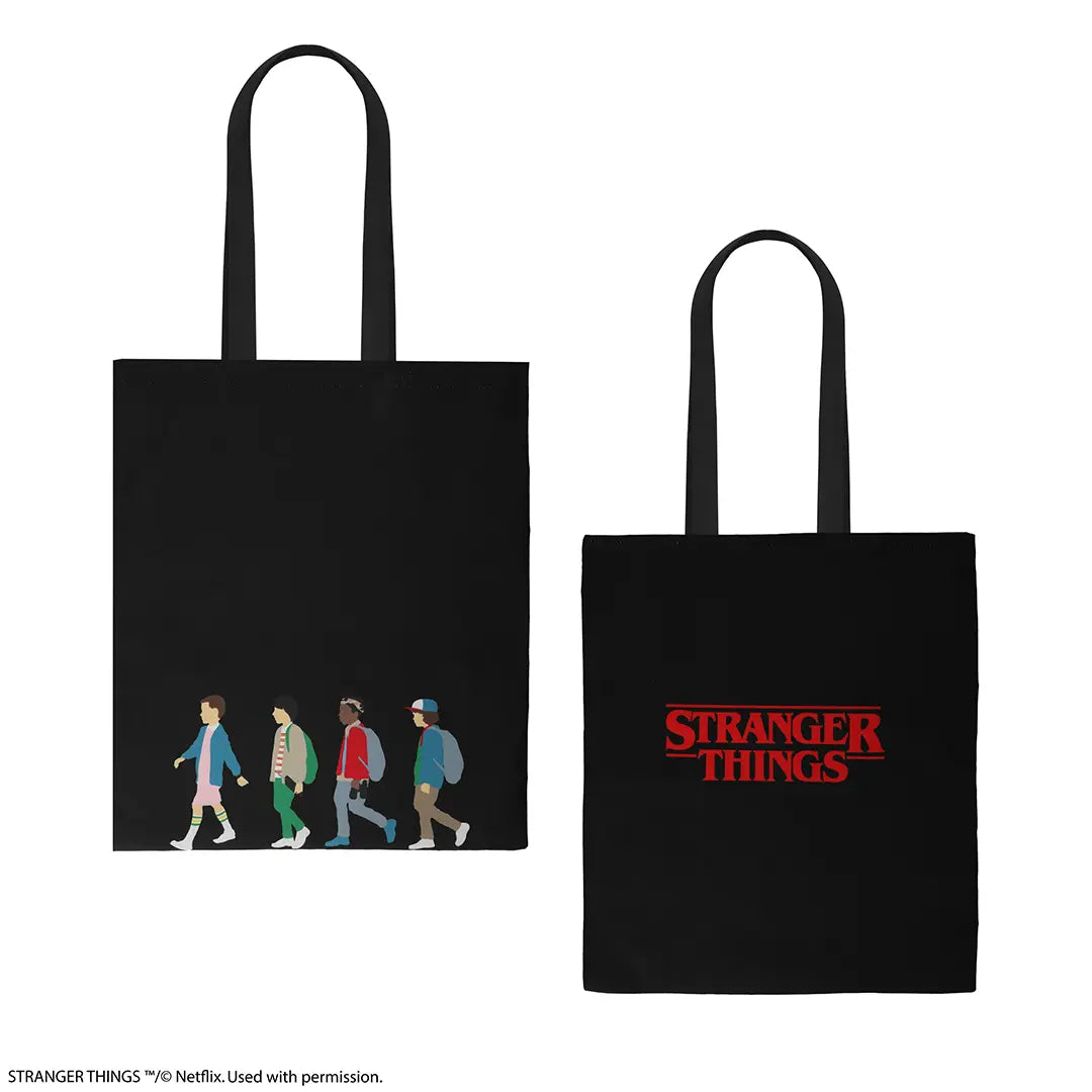 Tote bag characters - Stranger Things