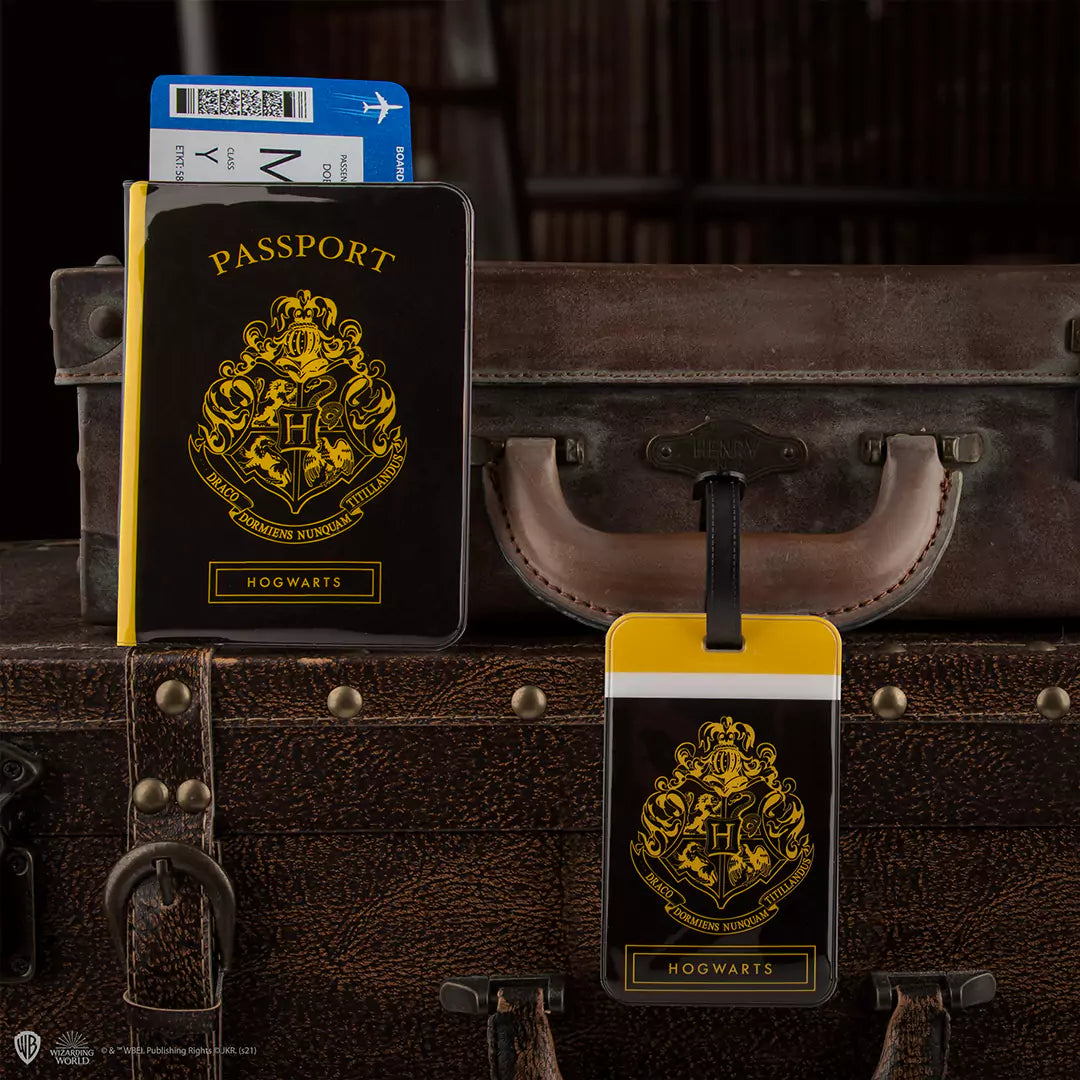 Set of Passeport cover and Tag - Hogwarts - Harry Potter