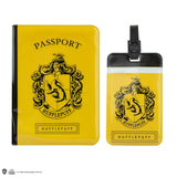 Set of Passeport cover and Tag - Hufflepuff - Harry Potter