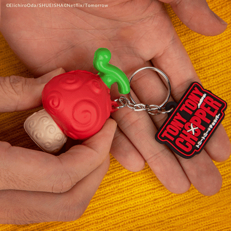 Squishy keychain - Human Human Fruit - One Piece Netflix
