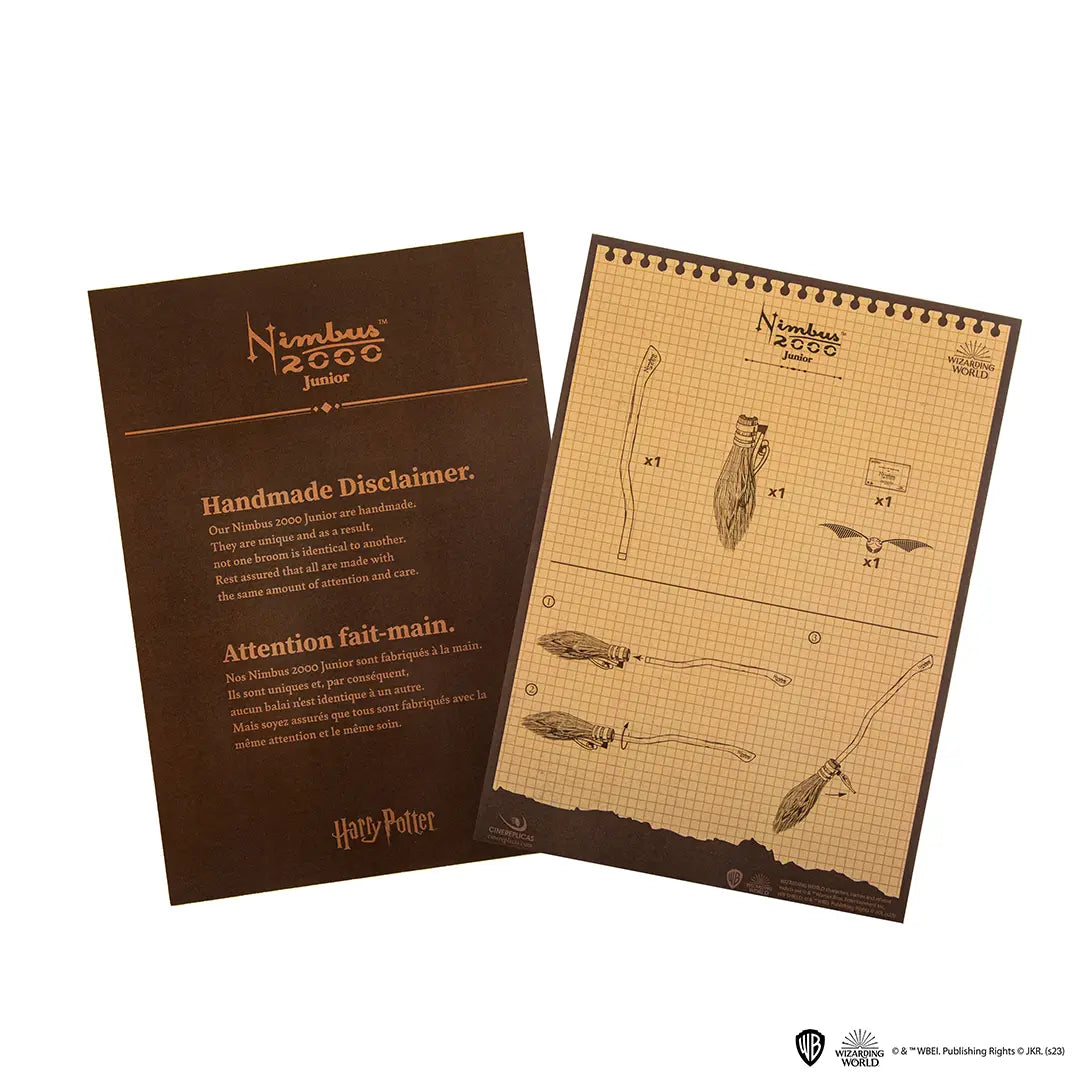 Mini Nimbus 2000 replica - Harry Potter