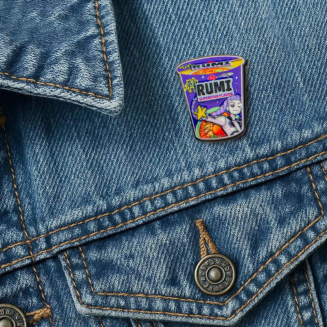 Pin badge - Rumi Superstar Flavor Noodles - KPop Demon Hunters