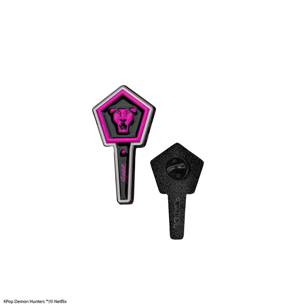 Pin badge - Saja Boys light stick  - KPop Demon Hunters