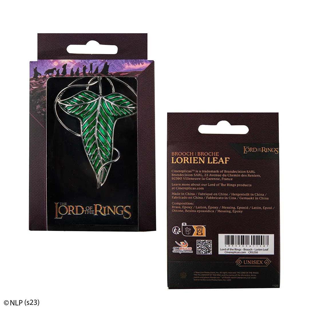 Elven leaf brooch - The Lord of the Rings
