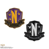Pin badge Nevermore Academy - Wednesday