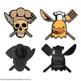 Set of 2 pin badges Sanji and Jeff - One Piece