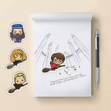 Starter Pack 1 x Display : 48 erasers Harry Potter Kawaii characters