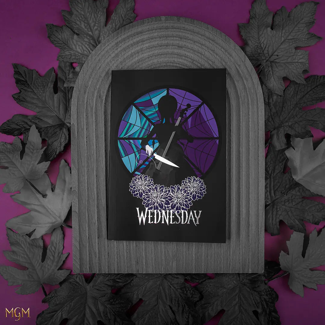 Soft cover notebook Wednesday and cello - Wednesday