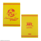 Hard cover notebook Surfer Boy Pizza - Stranger Things