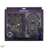 Stationery set coffin - Wednesday