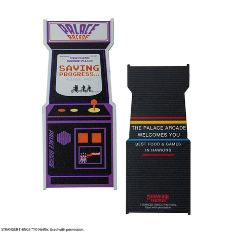 Arcade metal bookmark - Stranger Things