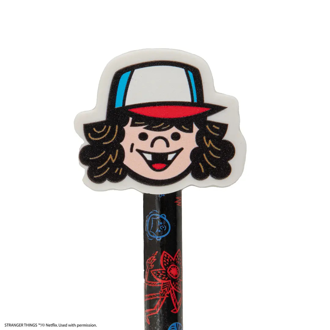 Pencil and eraser Dustin Henderson - Stranger Things