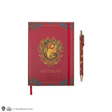 Deluxe notebook and pen Gryffindor - Harry Potter
