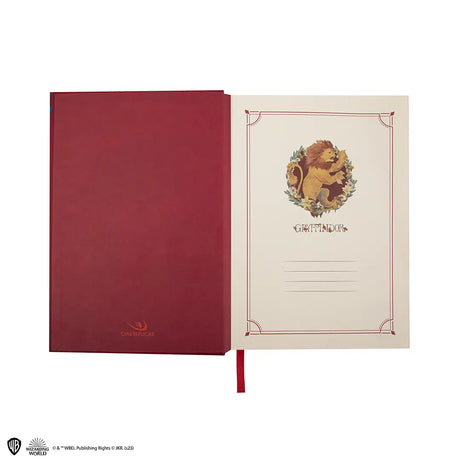 Deluxe notebook and pen Gryffindor - Harry Potter
