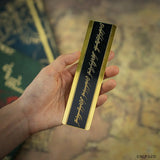 Metal bookmark - One Ring - Lord of the Rings