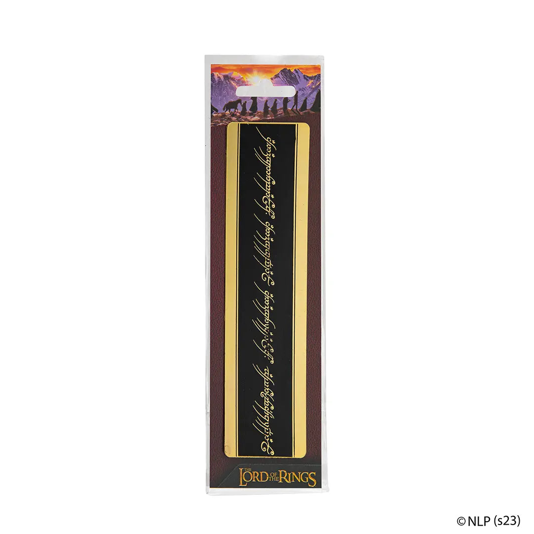 Metal bookmark - One Ring - Lord of the Rings
