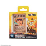 Magnetic puzzle Luffy Wanted - One Piece