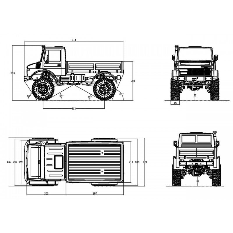 Crawling kit - NT4 1/10 RTR Kit (grey)