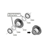 40T Axle cone (32102) GC-4, HC-4, HC-6