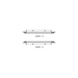 PG4 part : foot rest electroplate