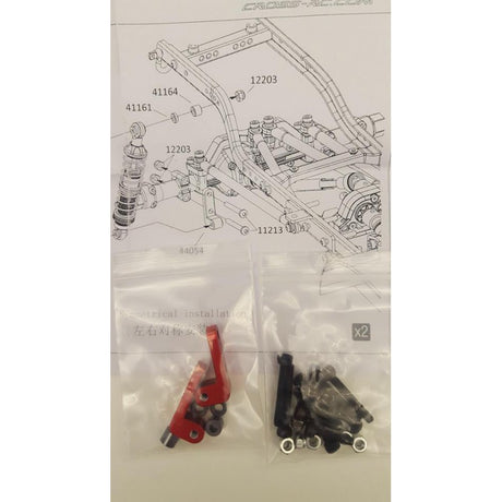 Upgrade Rear Shock Mount Kit: SG4, SR4