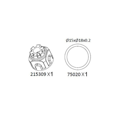 AT4 Differential case housing