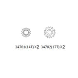 AT4 Door axle reduction gear