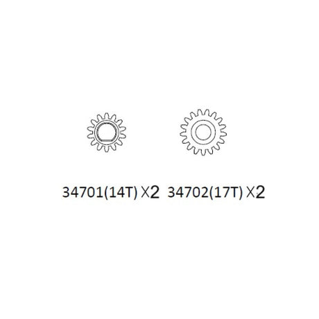 AT4 Door axle reduction gear