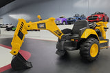 Caterpillar gravemaskine med laster børnetraktor 12 volt