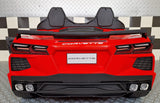 Corvette C8 electric children's car 12 volts 2 persons