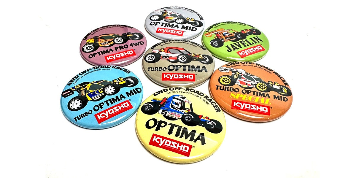 Kyosho Vintage 4WD Buggy Badge (7pcs)