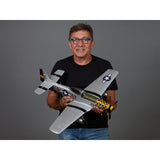 750mm P-51D Mustang Warbird PNP kit