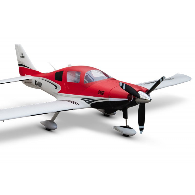 Low wing trainer 1100mm :  C400 PNP kit - Red