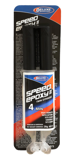 Speed Epoxy II Glue Syringe 4min 28gr