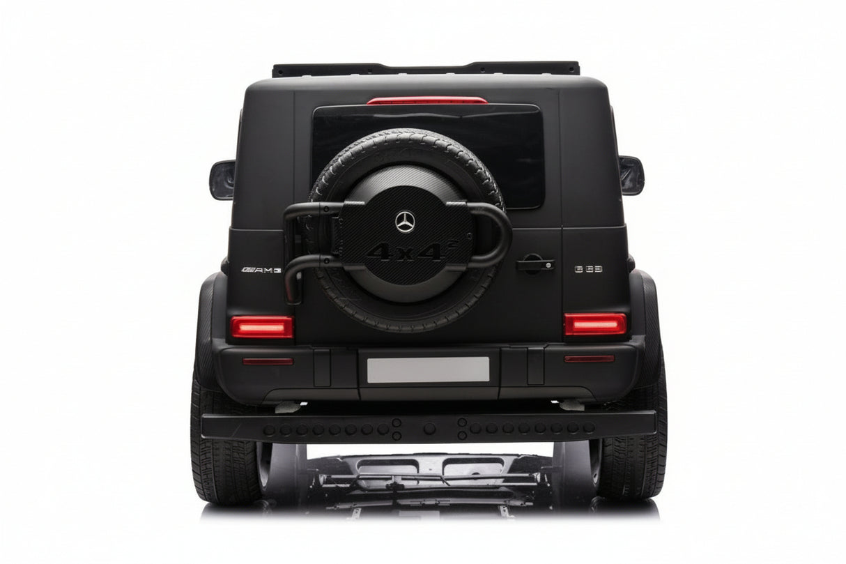 Battery children's car Mercedes G63 24 volt 2 persons matt black