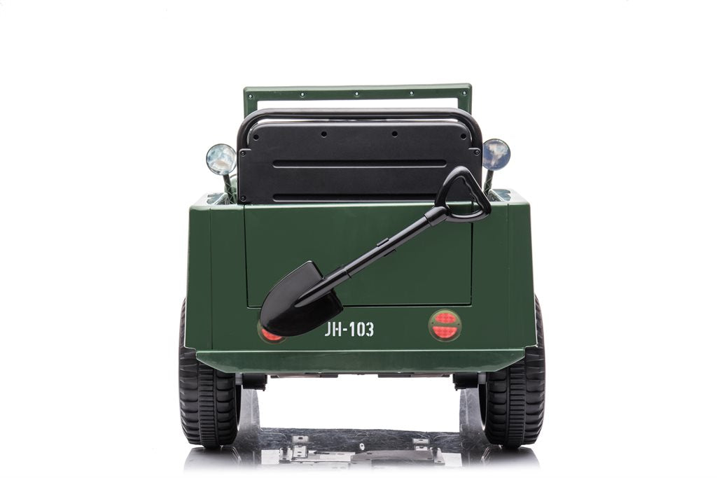 Azeno Desert Army Jeep 4x12V – El-bil til børn