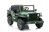 Azeno Desert Army Jeep 4x12V – El-bil til børn