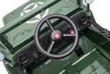 Azeno Desert Army Jeep 4x12V – El-bil til børn