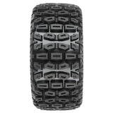 Brutus F/R 5.7" Monster Truck Tires MTD 24mm Black Ripper (2)