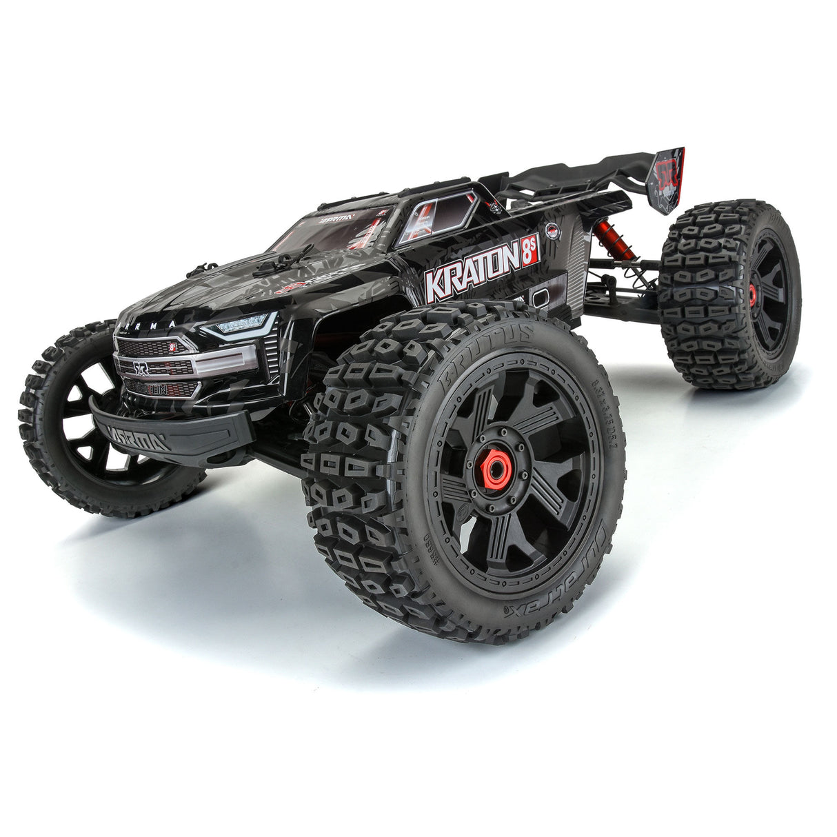 Brutus F/R 5.7" Monster Truck Tires MTD 24mm Black Ripper (2)