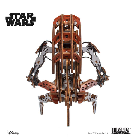 UGEARS Star Wars Droideka – 3D træbyggesæt med transformation (180 dele)