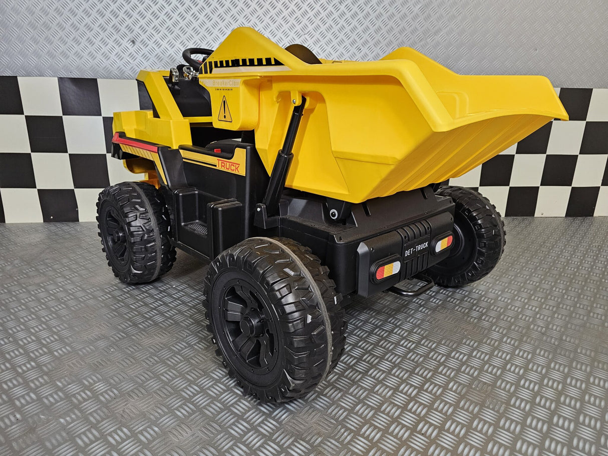 Dumper elektrisk børnelastwagen m. fjernbetjening