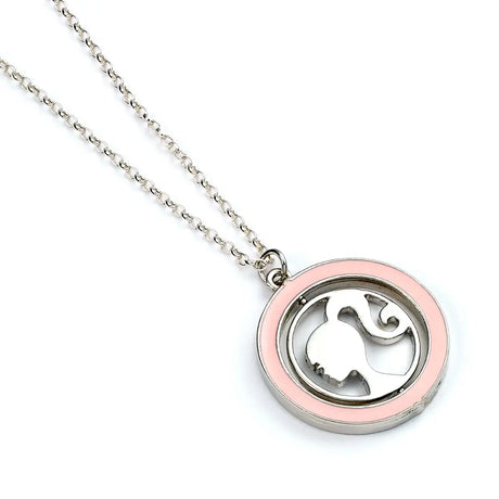 Spinning silhouette necklace - Barbie