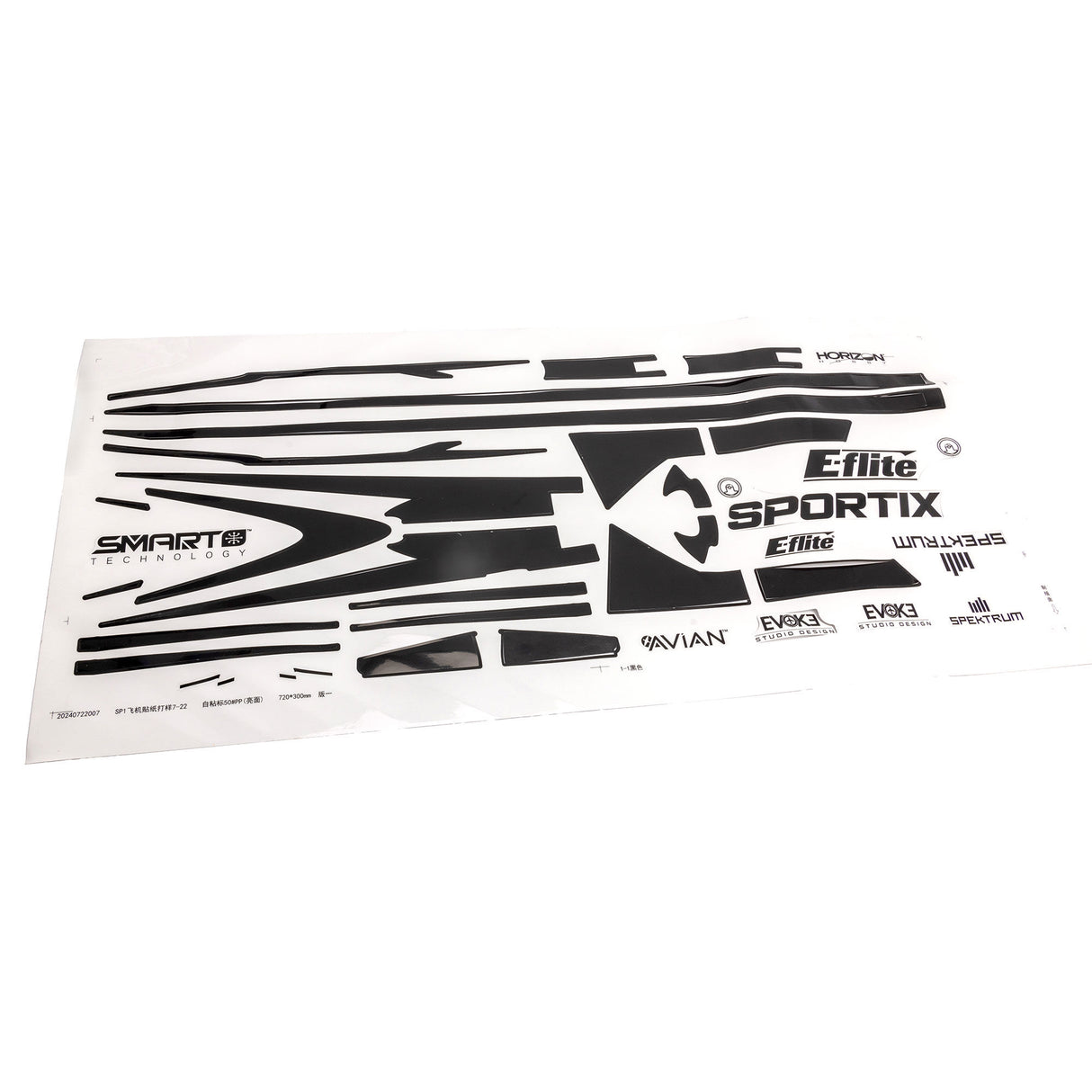 Decal Sheet; Sportix 1.1m