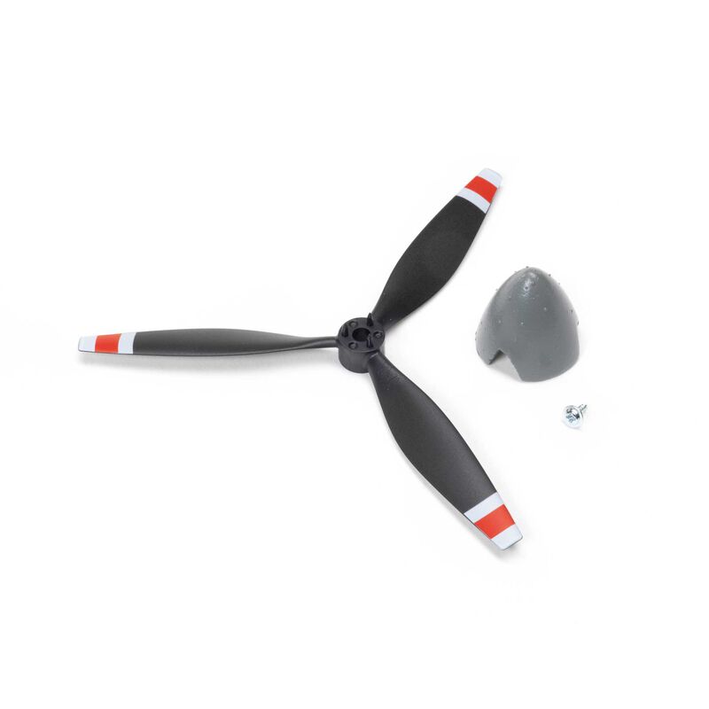 E-flite Prop CW with Spinner: Micro OV-10 Bronco