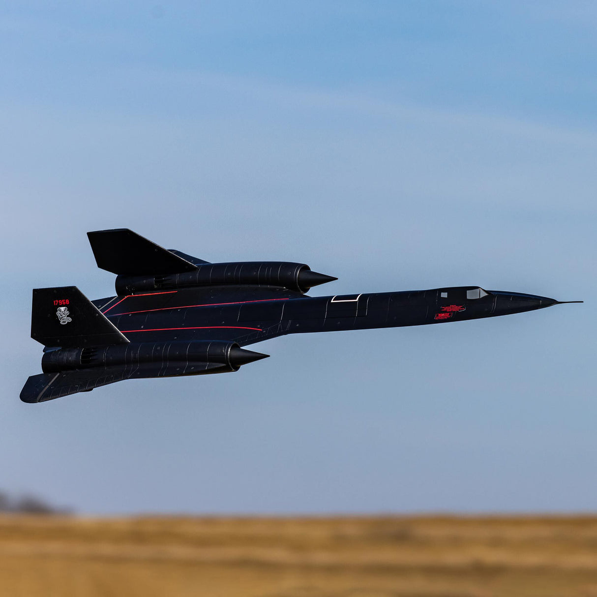 SR-71 Blackbird 40mm Twin EDF BNF Basic