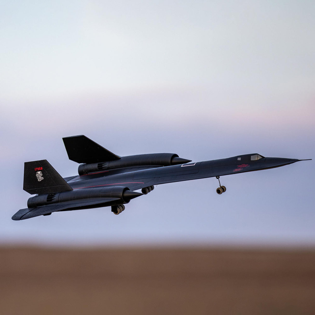 SR-71 Blackbird 40mm Twin EDF BNF Basic