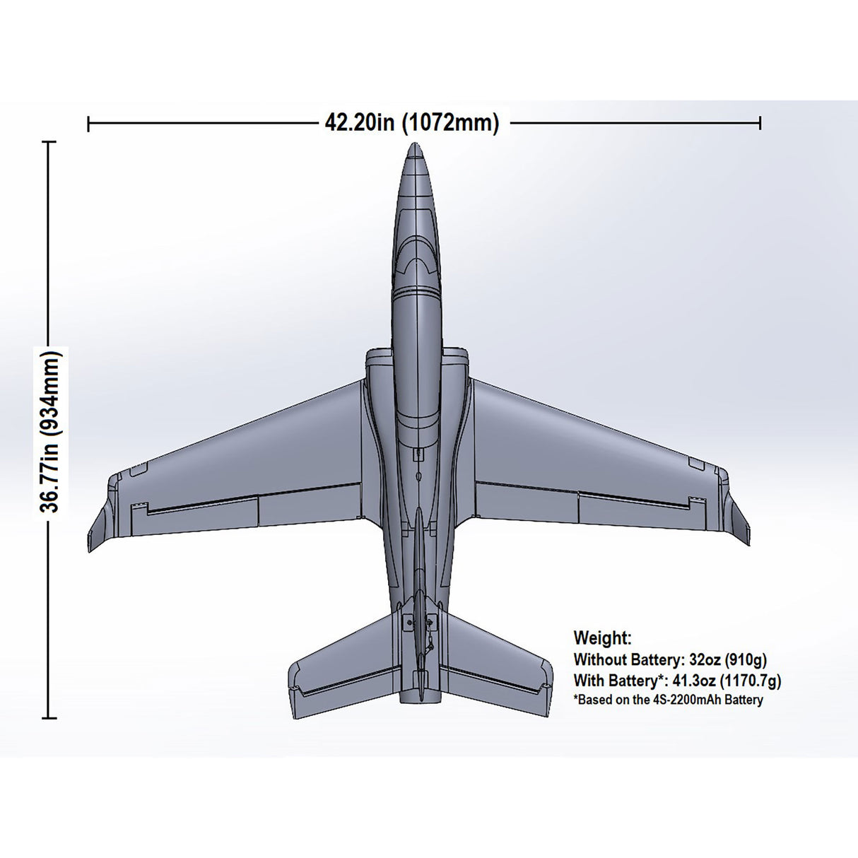 Viper 64mm EDF Jet BNF-Basic with AS3X and SAFE Select