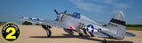 P-47 Razorback 1.2m BNF Basic-